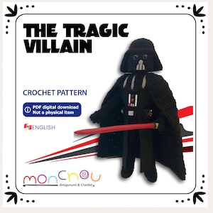 The Tragic Villain Crochet Doll Pattern