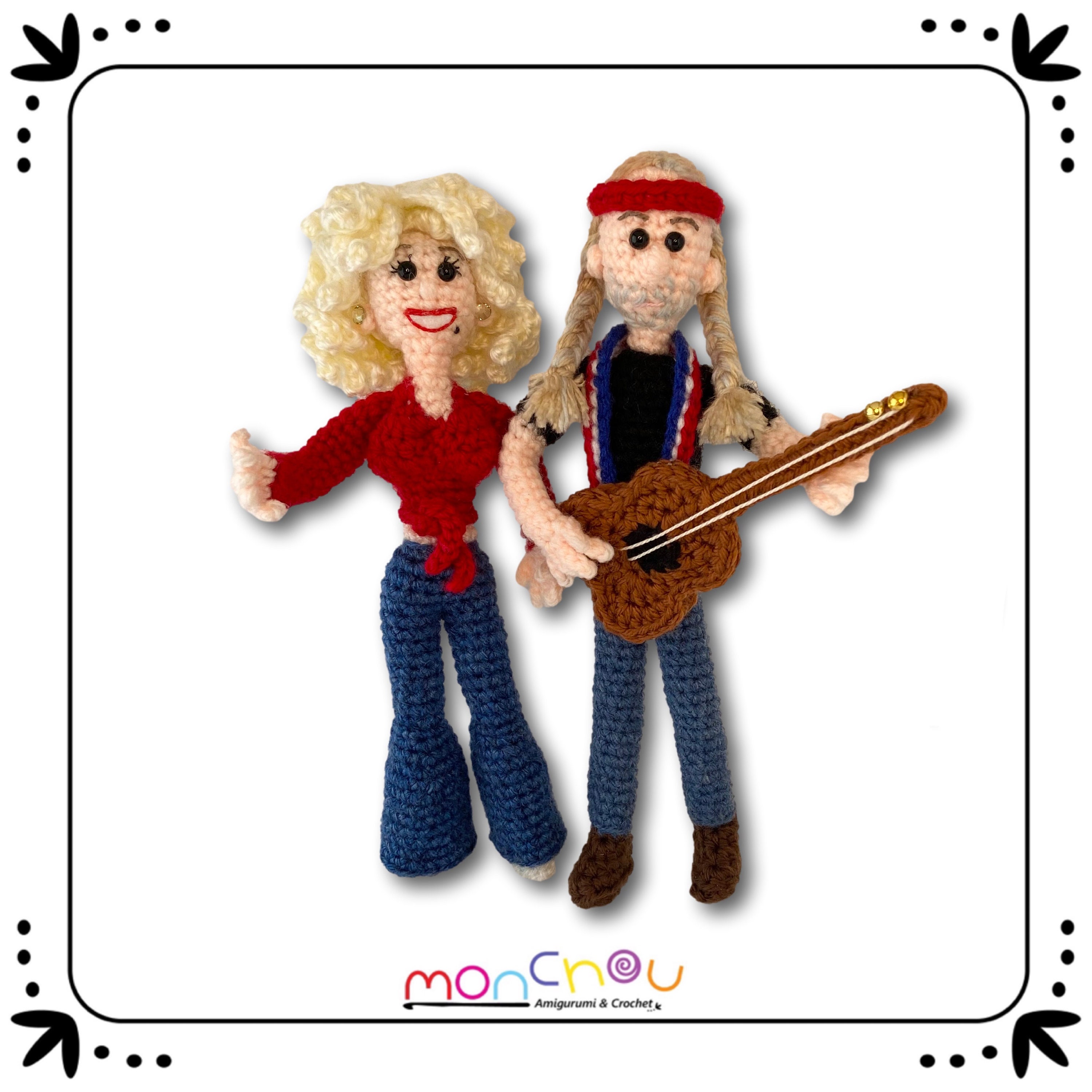 Dolly Crochet Doll Pattern Etsy Dolly Crochet Doll Pattern Etsy