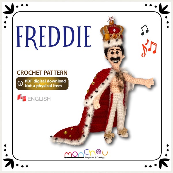 Freddie Crochet Doll Pattern