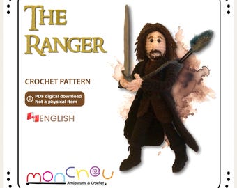 O padrão de boneca de crochê Ranger