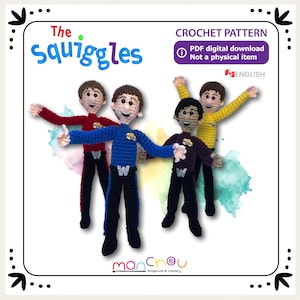 The Squiggles Crochet Dolls Pattern