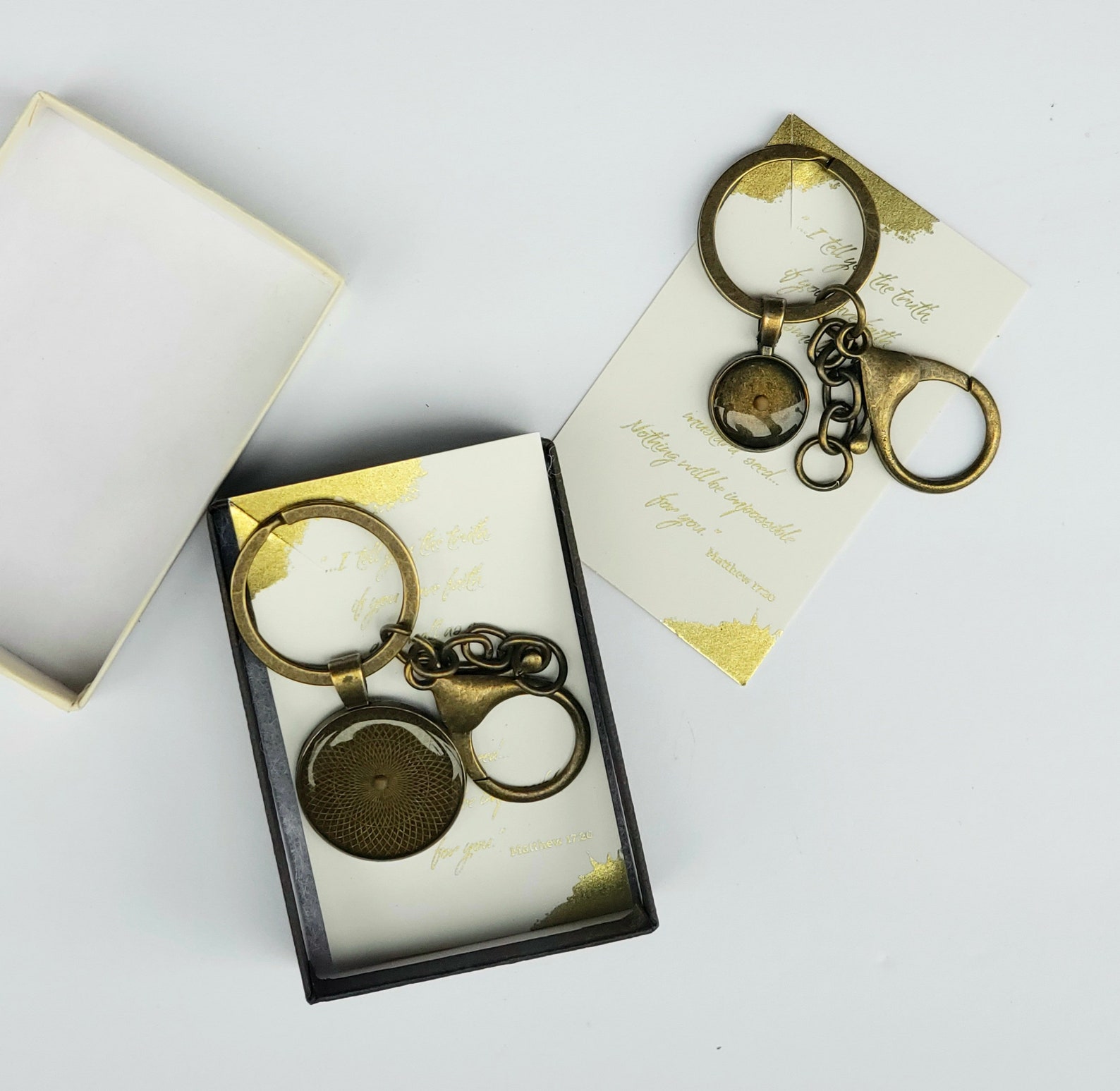 Mustard seed keychains mustard seed jewelry for men Etsy
