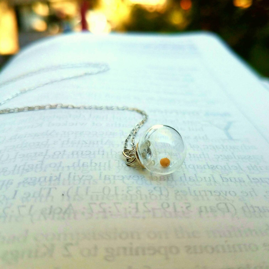 Mustard Seed Necklaces BULK set of 10 Sterling Silver Etsy Singapore