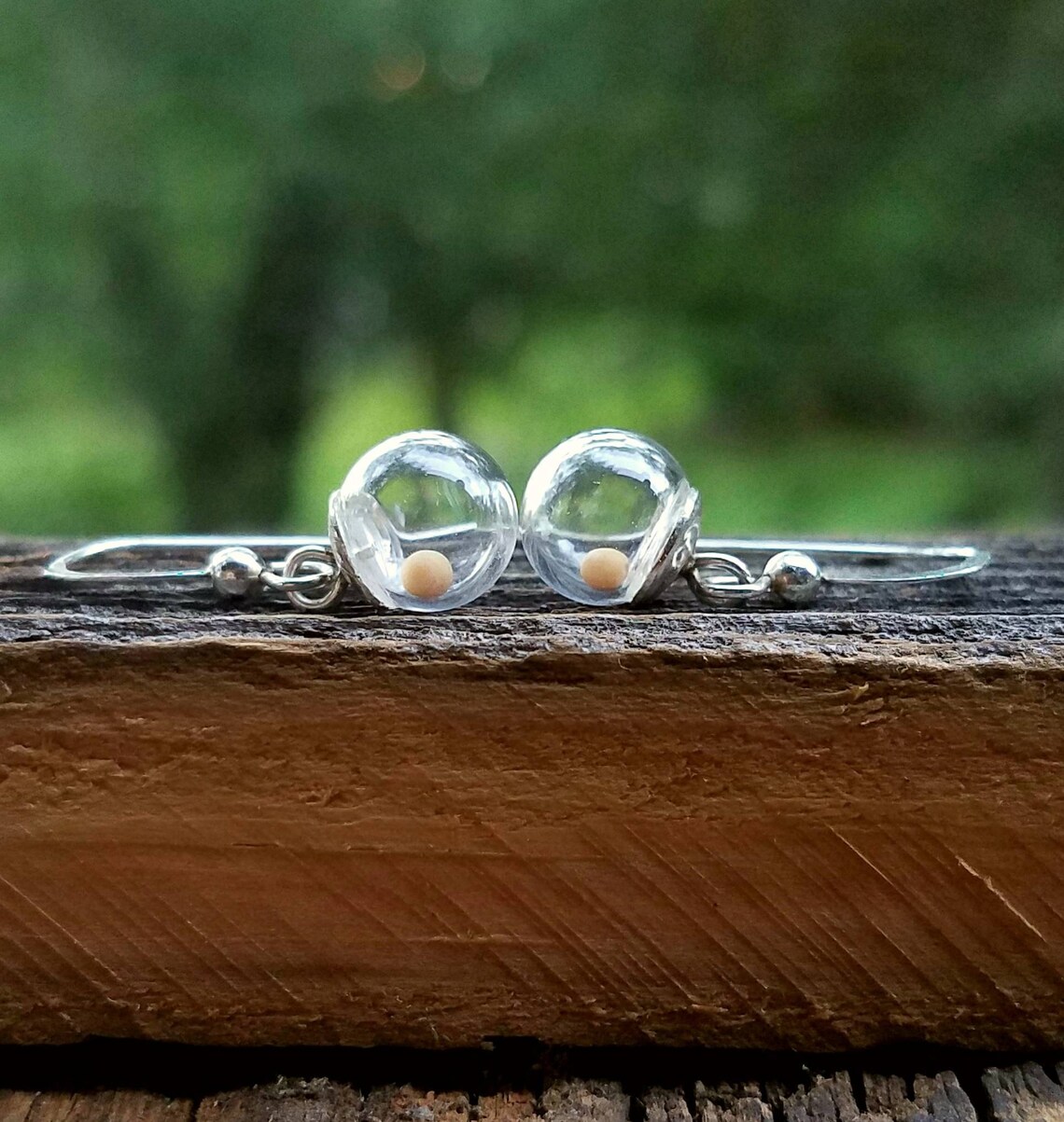 Mustard Seed Jewelry Set Sterling Mustard Seed Necklace and Etsy