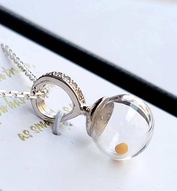 Etsy mustard seed necklace deals