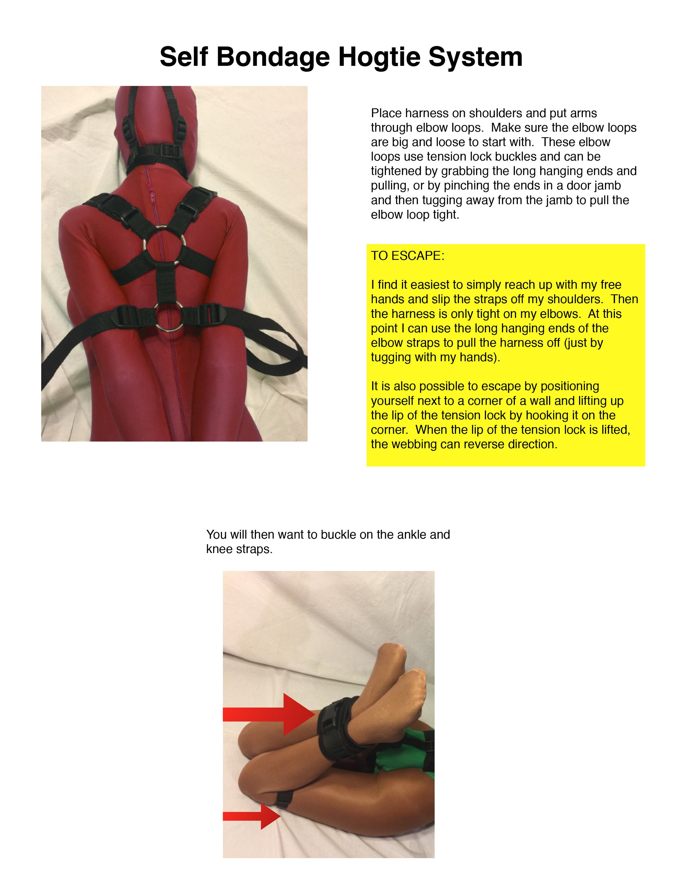 Women Hogtied