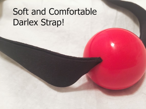 Ball Gag Silicone Ball Darlex Strap Very Comfortable And Etsy