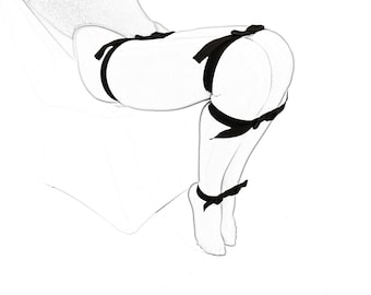 Quick Bondage Strap (Self Bondage, Nylon Webbing)