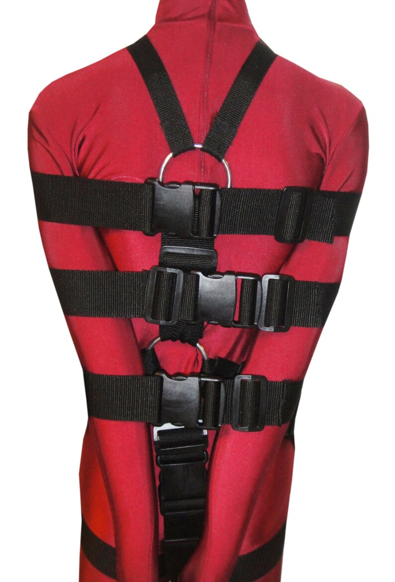 Mens Harness Bondage Gay Nylon