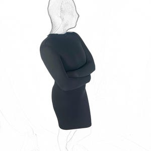 Self Bondage Neoprene Sleepsack Straitjacket Dress (Mature)