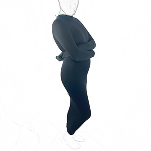 Self Bondage Neoprene Sleepsack Straitjacket Hobble Dress (Mature)