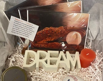 Baseball Gift Box, Sports Gift Box, Scented Box, Subscription Box, Sports Gift Box, Gift for Dad, Gift for Him