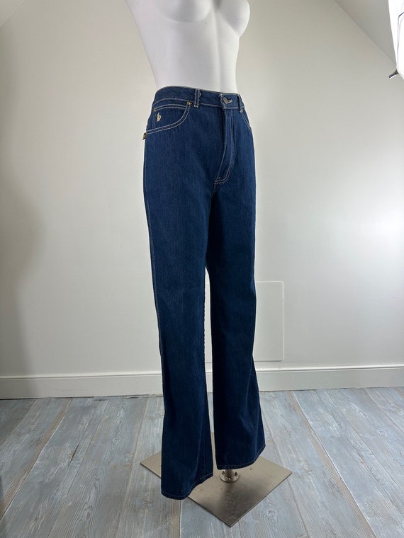 Vintage 80s SASSON High Waist Straight Leg JEANS … - image 2