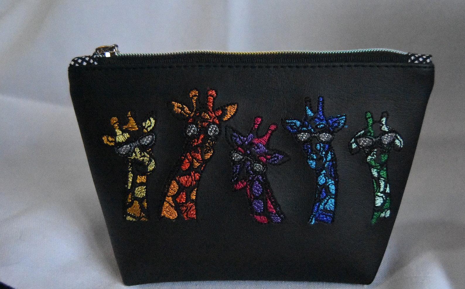 Handmade Bag, Vinyl, Make Up, Pouch, Cosmetics, Holiday, Vacation