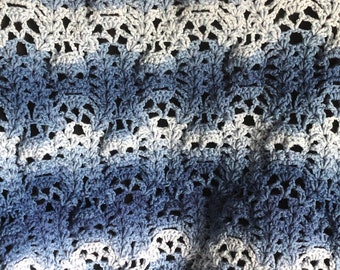Lost Souls Skull Tesselated Rectangular Afghan/Shawl
