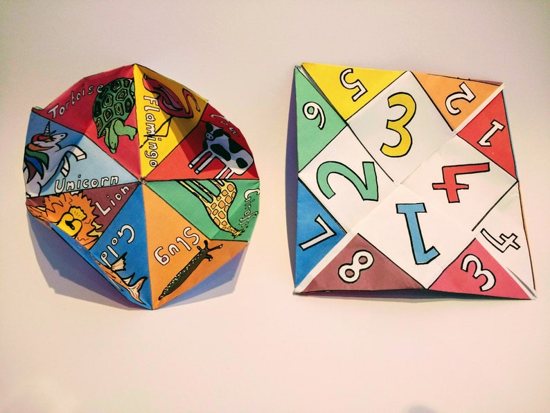 Origami Fortune Teller Animals Jadwal Bus