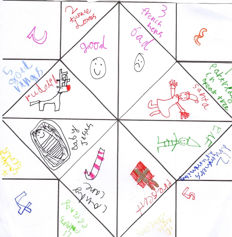 origami fortune teller origami fortune teller