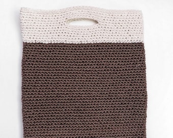Piccola borsa a mano di lino