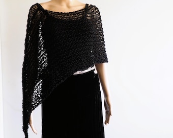 Poncho Nero di ALPACA