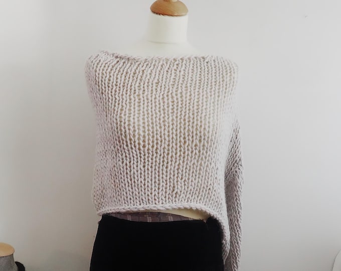 Alpaca Poncho il light gray,