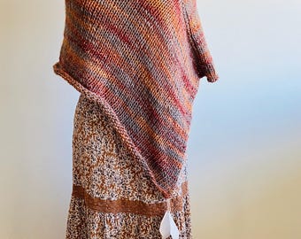 Poncho in bronzo