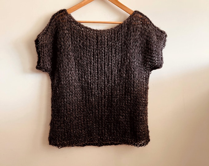 Alpaca Tee Top - antrachite