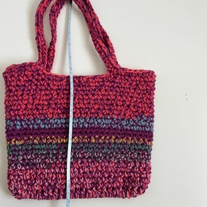 Crochet mini bag, cotton bag, Le minime, crochet bag small size limited edition, Piera Romeo Design image 6