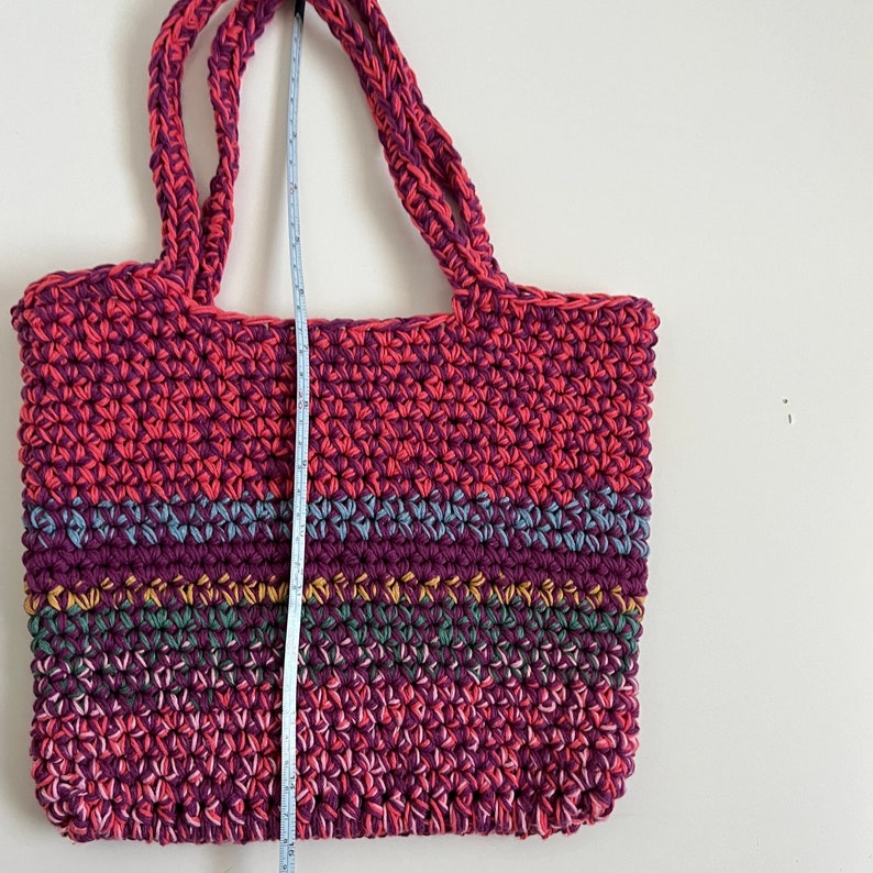 Crochet mini bag, cotton bag, Le minime, crochet bag small size limited edition, Piera Romeo Design image 6