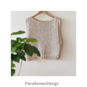 Oatmeal alpaca vest, EMMA The Vest by Piera Romeo Design, regular fit vest, OATMEAL color vest, totally itch free yarn, All COLORS