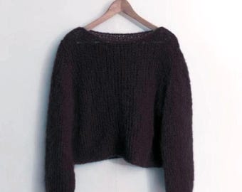 Mohair sweater, Fall Winter 2026 - jumper in many colors,  ONE SIZE 40-46 italian size, M-L size