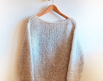 New COLLECTION 2026 Fall winter / new alpaca sweater in ALL sizes and many different colors, hand made gift for her, soft chunky sweater