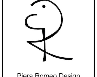 Gehaakte tas in blauw