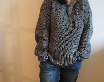 Gray sweater