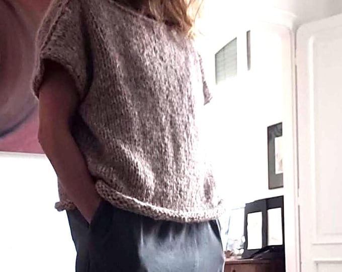 VENEZIA Tee Top in Alpaca