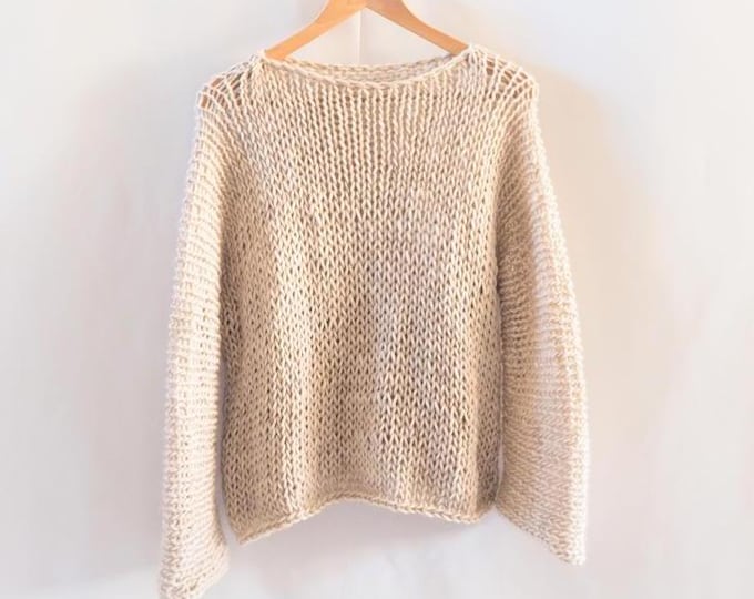 Maglione da donna in lana e alpaca di lusso