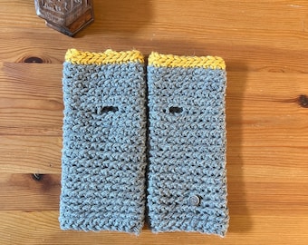 Not Only For Readers Fingerless Mittens