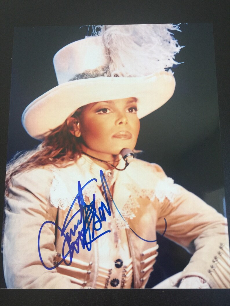 Pop Music Legend Authentic 8x10 Jackson Signed Etsy
