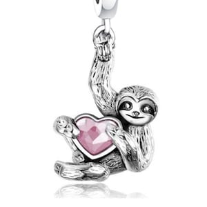 1746 - Genuine Brand New S925 Sterling Silver The Adorable Sloth Dangle Charm - Perfect Gift Idea for a loved one - Fits all Charm Bracelets