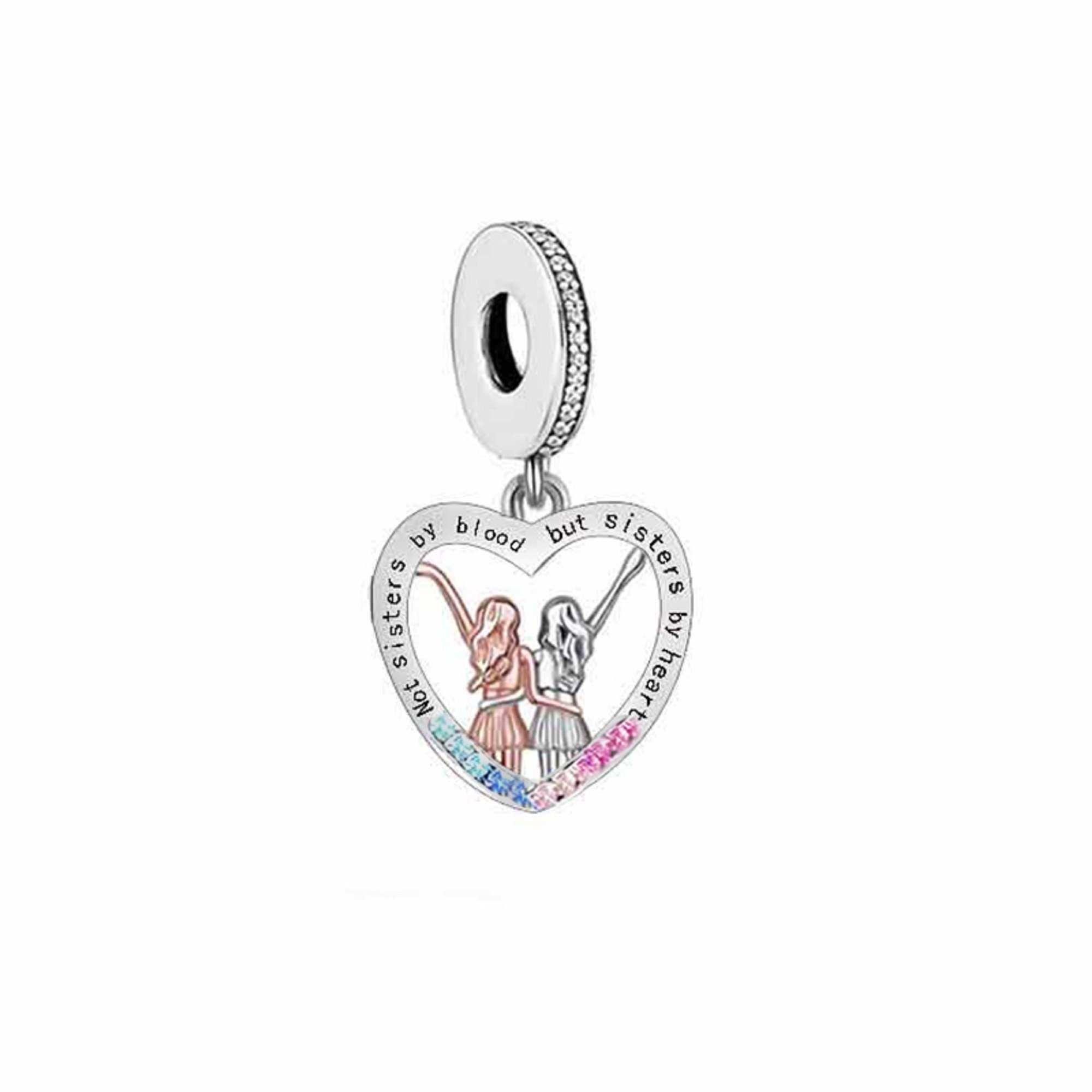 Sister heart shop bracelets