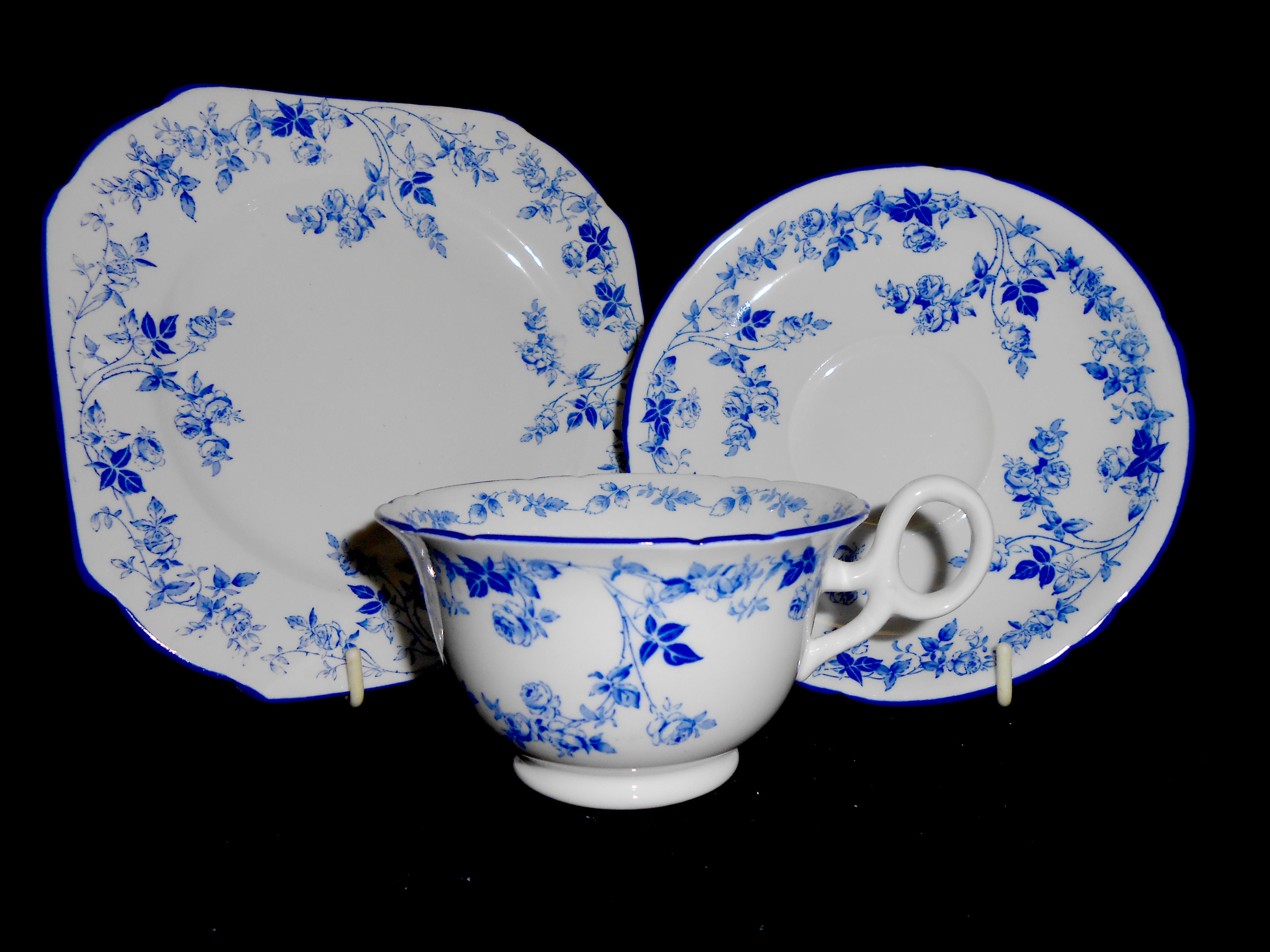 Stunning Rare Early Shelley China Trio Etsy Canada