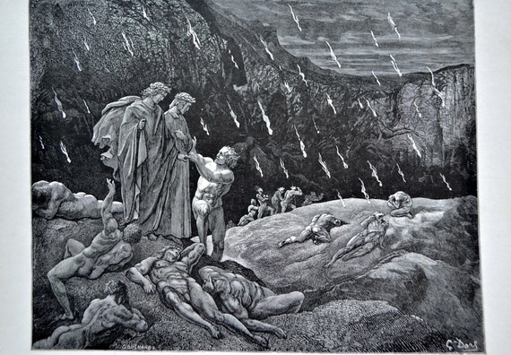 Gustave Dore Antique Engraving 1903 From Book Illustration of - Etsy