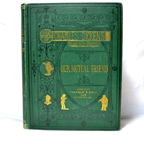 Our Mutual Friend 1875 By Charles Dickens Household Edition Etsy
