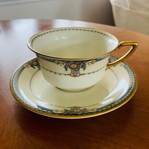 Rosenthal Ivory Teacup and Saucer Gladmere Pattern