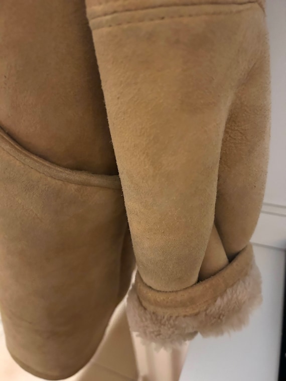 shearling coat - image 3