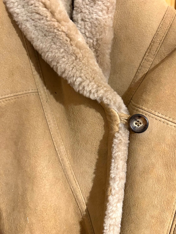 shearling coat - image 2