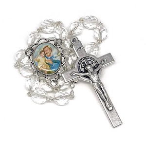 Saint Joseph Car Rosary, Art by LuminousMomentsbyA