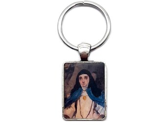 Llavero Sor María de Jesús de Ágreda, María de Jesús de Ágreda
