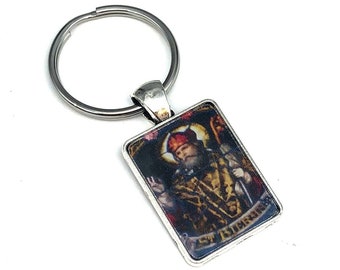 Saint Kieran/Saint Ciarán of Saigir Key Chain
