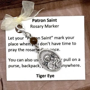 Our Lady of Perpetual Help Rosary Marker