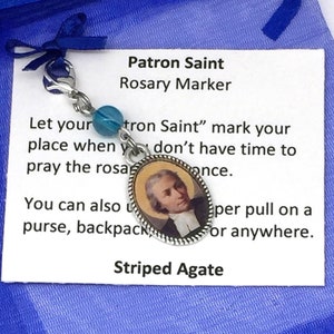 Saint John the Baptist de la Salle Rosary Marker